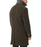 Manteau pardessus droit mi-long en laine Murchison image number 2