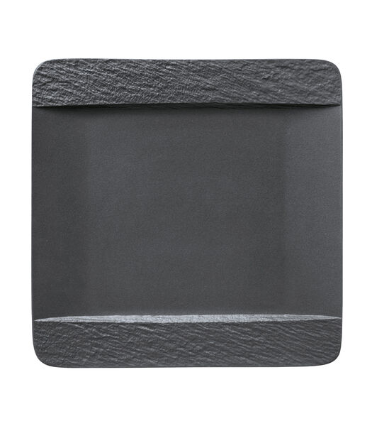 Dinerbord Manufacture Rock - Zwart - 28 x 28 cm