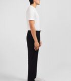 Zwarte broek met elastische taille image number 4