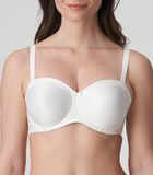 SATIN natuur strapless bh zonder mousse image number 1