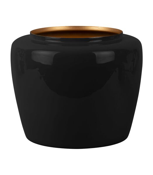 Pot de fleurs Grand - Noir - Ø25x20 cm