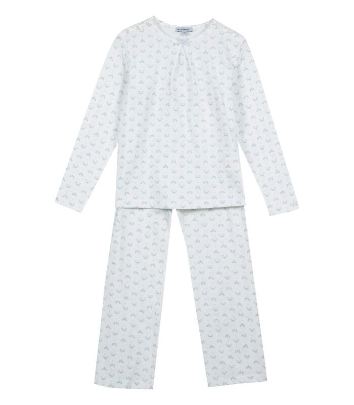 Pyjama en maille imprimée manches longues image number 0