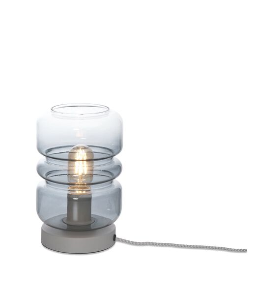 Lampe de Table Verona - Gris - 15x15x23cm