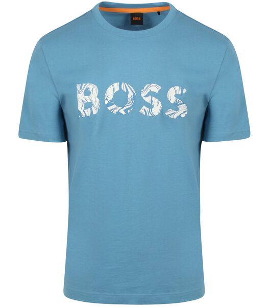 T-shirt Bossocean Blauw