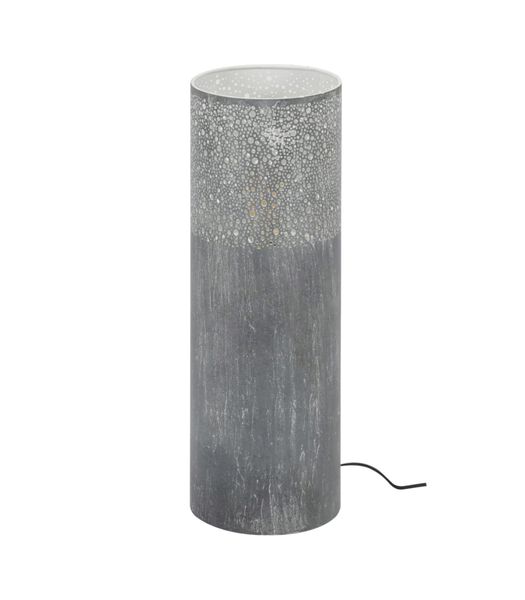 Rock Pillar - Lampadaire - aspect béton - cylindre - 60 cm