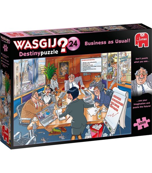 Wasgij Puzzel Destiny 24 - Business as Usual (1000 stukjes)