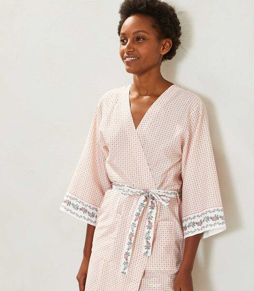 Bastide - Kimono homewear Satin de coton