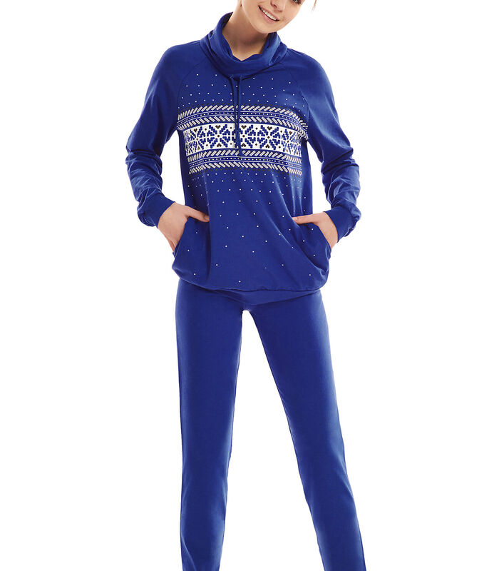 Pyjama binnenkleding legging top lange mouwen Starlight image number 0