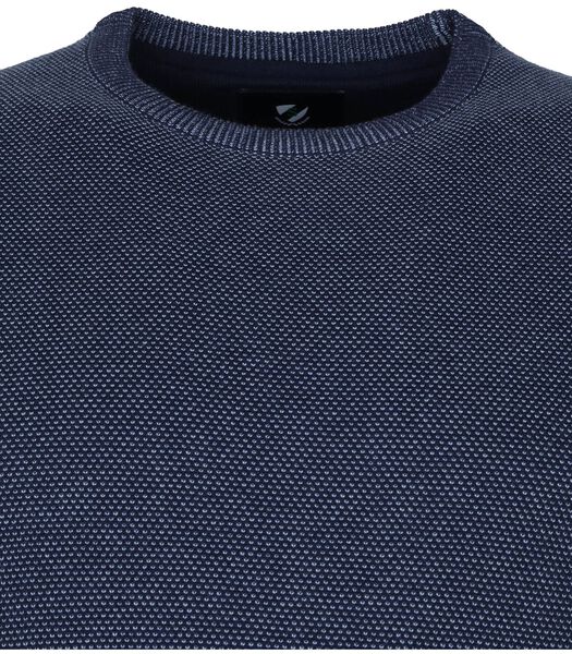 Respect Pullover Jean Donkerblauw