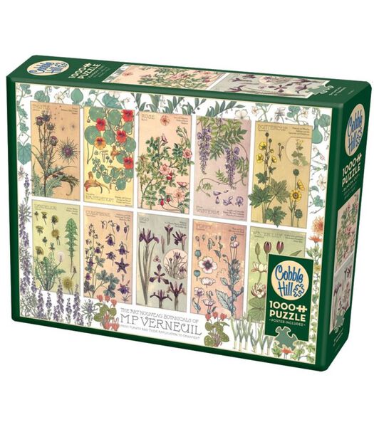 Puzzle  1000 pièces - Botaniques de Verneuil