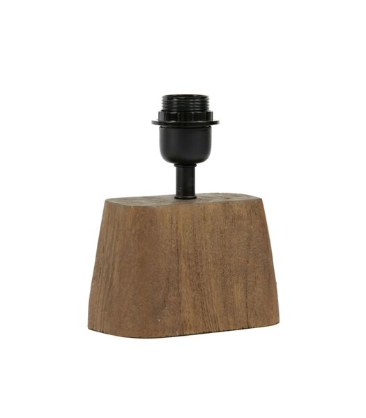 Pied de lampe Kardan - Bois - 16x10x21cm