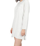 Chemise de nuit Do Not Forget To Smile gris image number 2