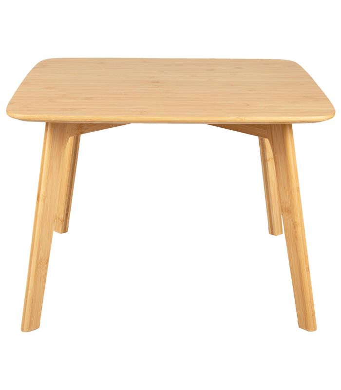Table d'appoint en bambou - Marron - 50x50x35 cm image number 0