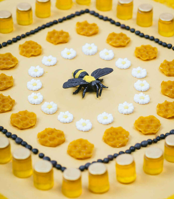Zintuigfles Montessori Sound speelgoed Bijen image number 2
