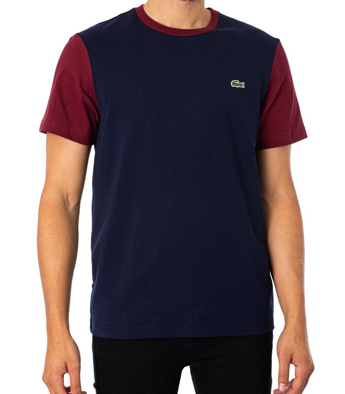 Jersey T-Shirt Met Kleurvlakken image number 1