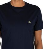 Lacoste T-Shirt Bleu Foncé Coupe Moderne image number 4