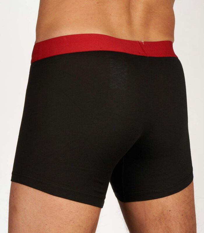 Short 2 pack Solid Basic Boxer Brief Organic Cotton image number 2