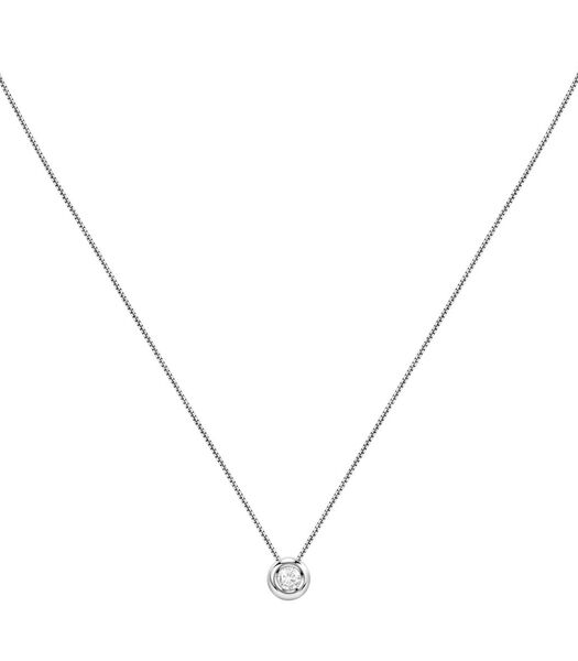 Collier Or Blanc 375 - LD00508
