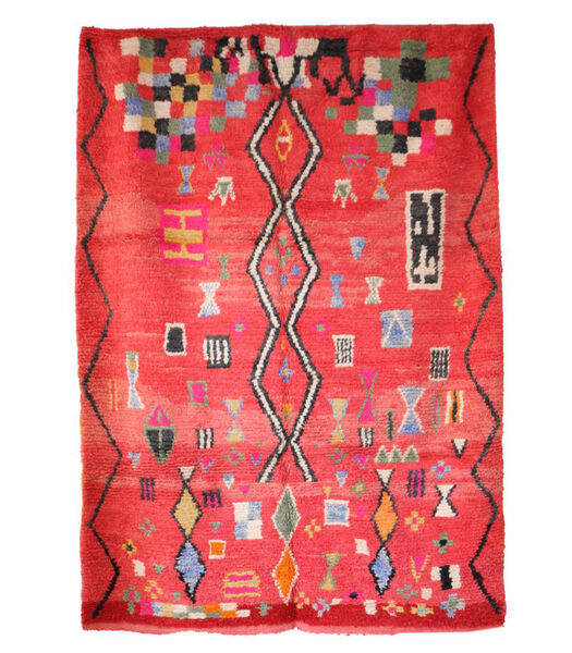 Marokkaans Berber tapijt van zuivere wol 207 x 304 cm
