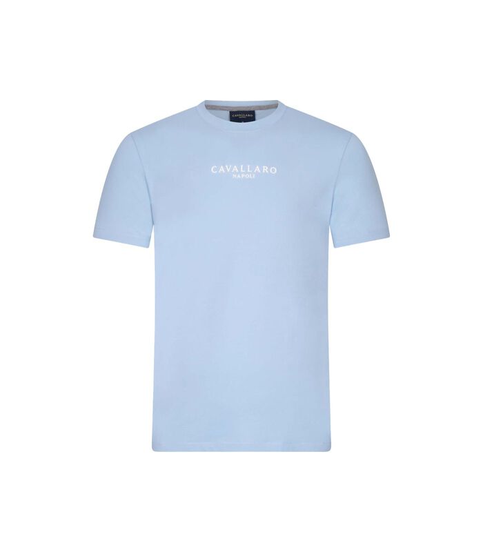 Mandrio T-Shirt Logo Lichtblauw image number 0