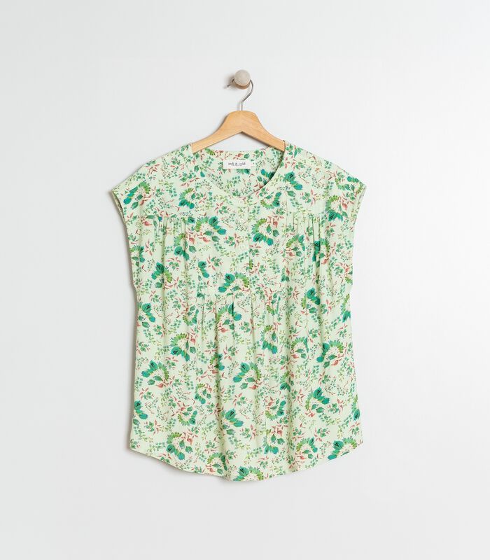 BLOUSE PRINT BOUGAINVILLIER image number 4