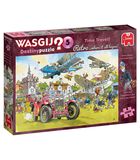 Puzzle jumbo Wasgij Retro Destiny 5 - Voyage dans le temps - 1000 pièces image number 2