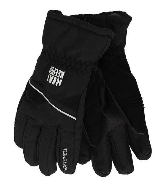 Heren Pro Ski Handschoenen Zwart