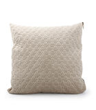 Coussin 45x45cm velvet Taupe Snooze image number 0