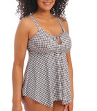 Haut de maillot tankini grande taille Checkmate image number 1