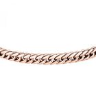 Armband in staal, roze goud PVD CATENE image number 1