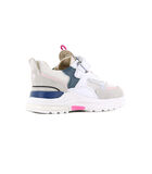 Witte Sneakers Met Roze Details image number 1
