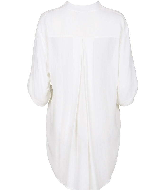 Zomerse overhemd tuniek met driekwart mouwen Panama image number 3