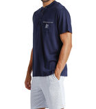Pyjamashort t-shirt Stripes And Dots image number 2
