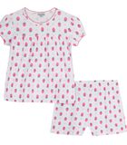 2-delige pyjama met aardbeienprint image number 0
