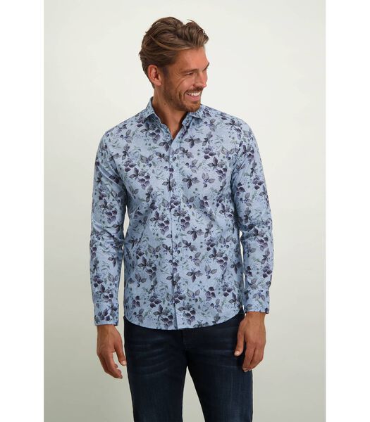 State of Art Chemise Plantes Bleues