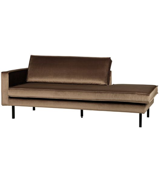 Rodeo Daybed Links - Velvet - Taupe - 85x203x86