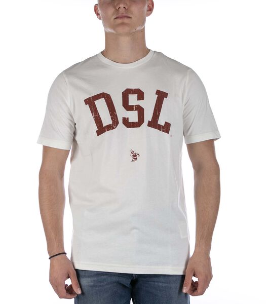 T-Shirt Diesel T-Just E35 Blanc