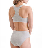 Comfortabele slip met hoge taille Cotton X-stretch image number 2