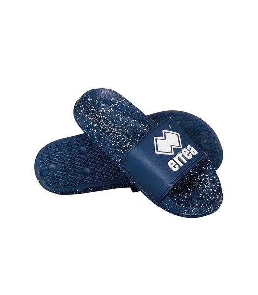 Splash Slippers 01900 Blauw Wit