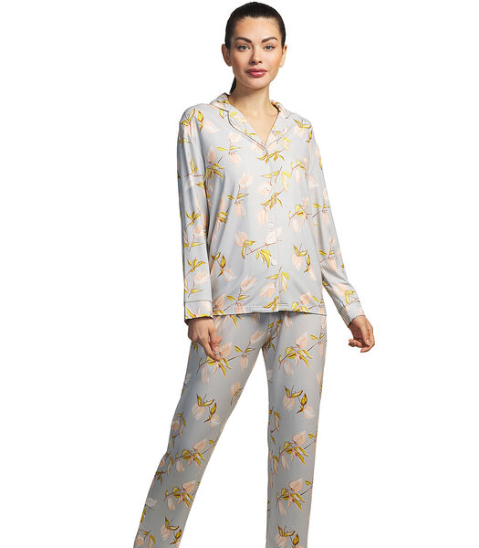 Pyjama broek shirt lange mouwen Tulipanes