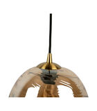 Hanglamp Glamour Cone - Bruin - Ø23cm image number 3