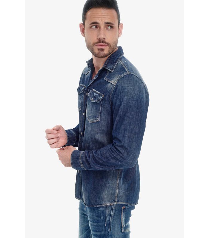 Chemise en jeans JUANITO image number 4