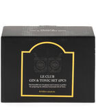 Gin Tonic Glas - Le Club Gin & Tonic - Transparant - Set van 2 Stuks image number 3