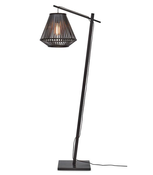 Vloerlamp Merapi - Bamboe Zwart - 57x30x150cm