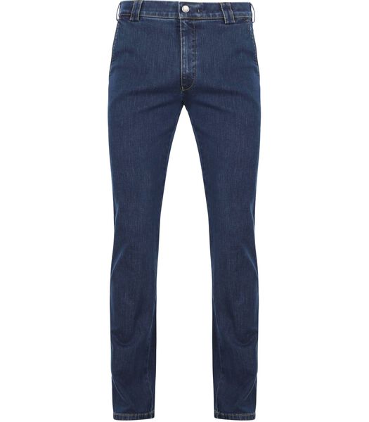 Meyer Pantalon Jeans Roma Bleu Foncé