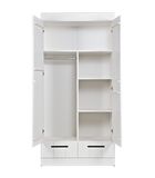 Armoire 2 Portes  - Pin - [Fsc] - 195x94x53  - Connect image number 3