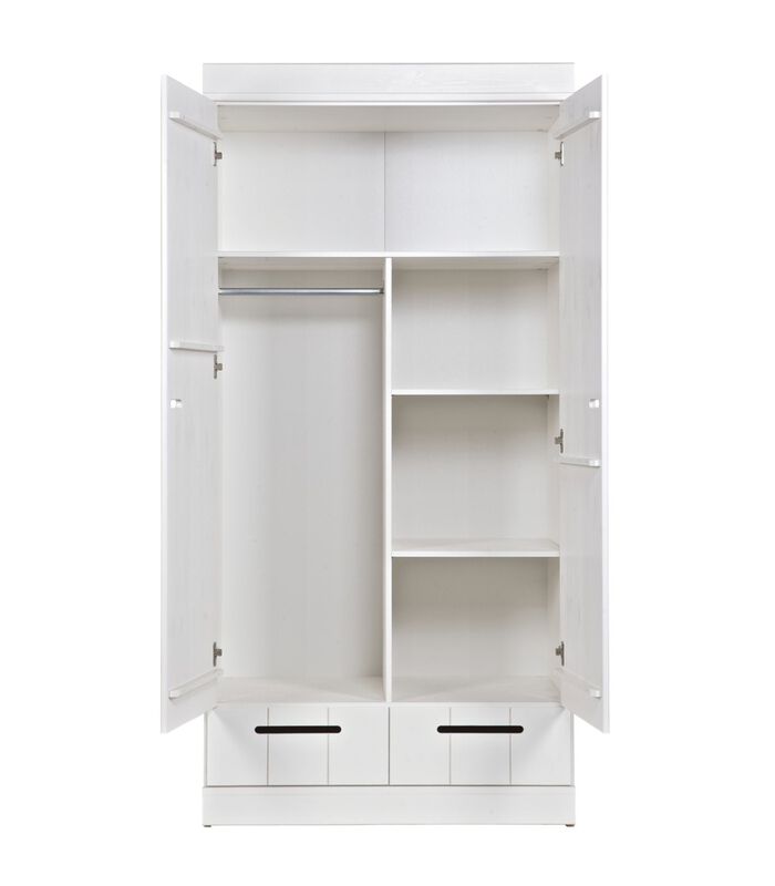 Armoire 2 Portes  - Pin - [Fsc] - 195x94x53  - Connect image number 3