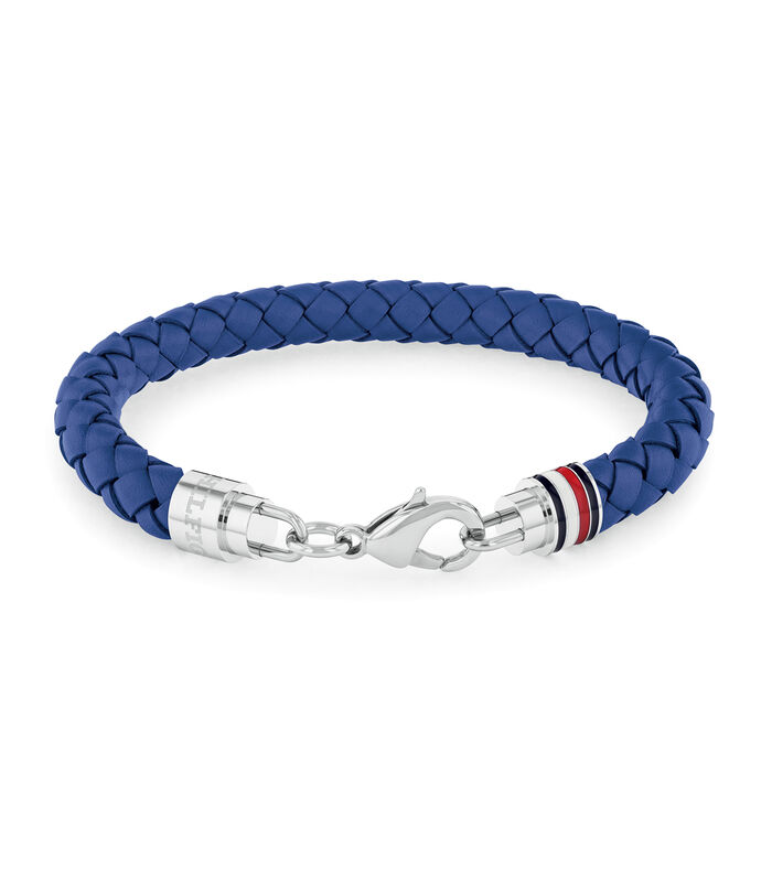 armband in blauw leer 2790548 image number 0