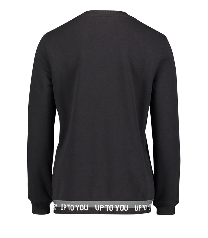 Sweatshirt met opgestikte zakken image number 3