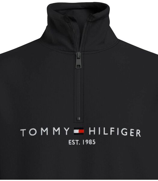 Tommy Hilfiger Mockneck Big and Tall Noir
